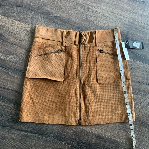 INC Leather Skirt - Picture 7 of 7